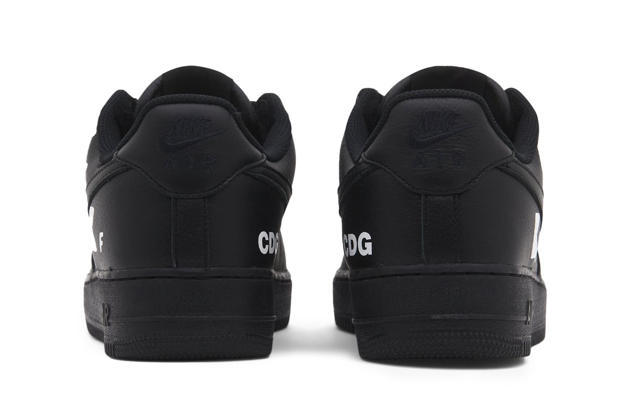 BLACK COMME des GARÇONS x Nike Air Force 1 Release Info