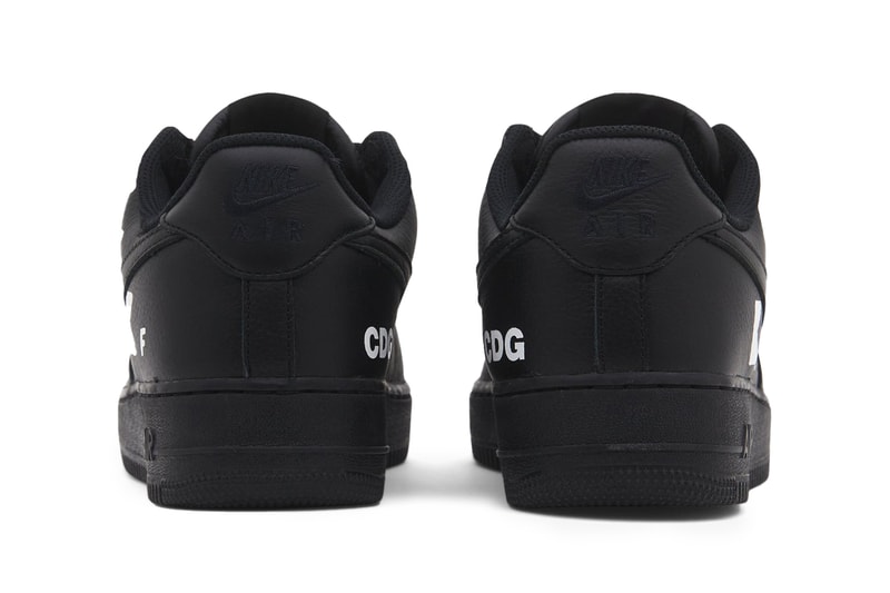 BLACK COMME des GARÇONS x Nike Air Force 1 Release Info