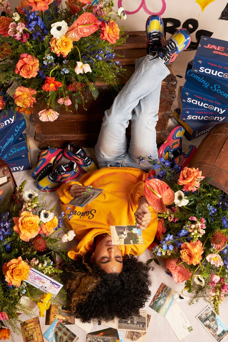 jae tips saucony jazz 9 i love you but im busy sneaker collaboration official release date info photos price store list buying guide S70864-3