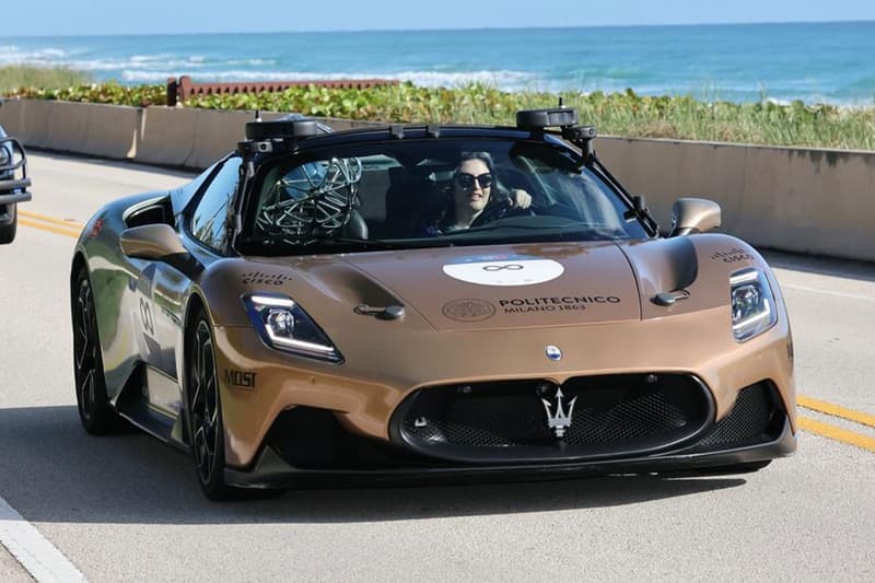 Maserati MC20 Autonomous Speed Record Info