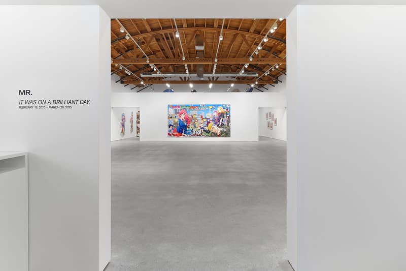 Mr. 'IT WAS ON A BRILLIANT DAY.' Exhibition Perrotin Los Angeles Info