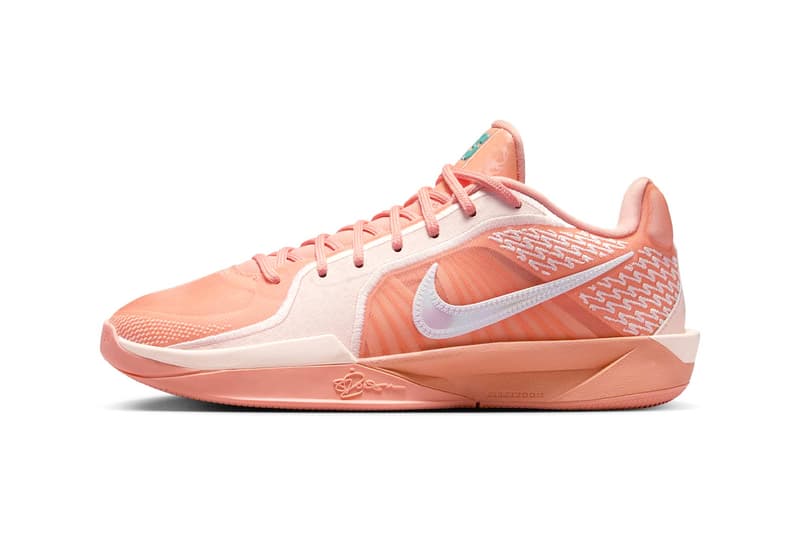 Nike Sabrina 2 Surfaces in "Apricot Agate" Apricot Agate/Washed Coral-Washed Teal-Light Bone FZ1517-801 Release info