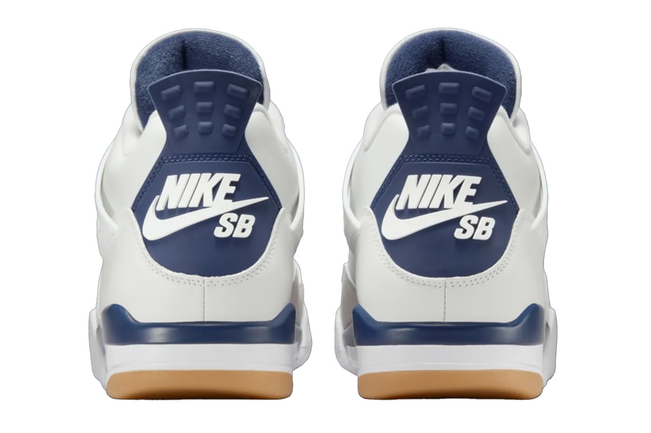 Official Images of the Nike SB x Air Jordan 4 "Navy"