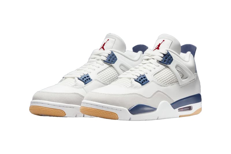 Nike SB Air Jordan 4 Blue White Rumor Release Info Date Buy Price Navy DR5415-100 Release Date info store list buying guide photos price 