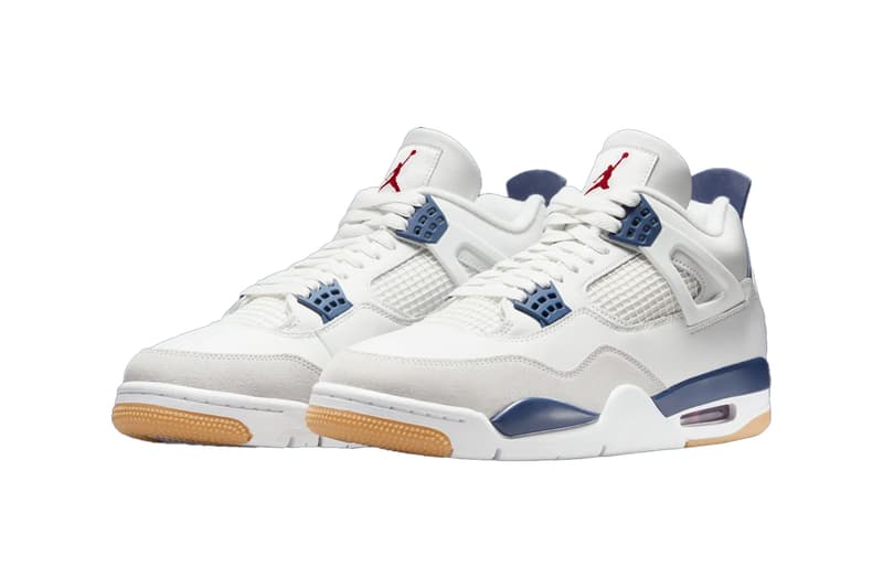 Nike SB Air Jordan 4 Blue White Rumor Release Info Date Buy Price Navy DR5415-100 Release Date info store list buying guide photos price