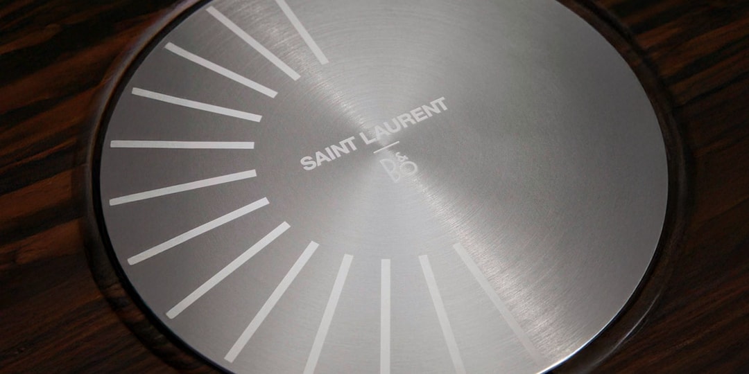 Saint Laurent And Bang & Olufsen Just Dropped a Really Expensive Turntable