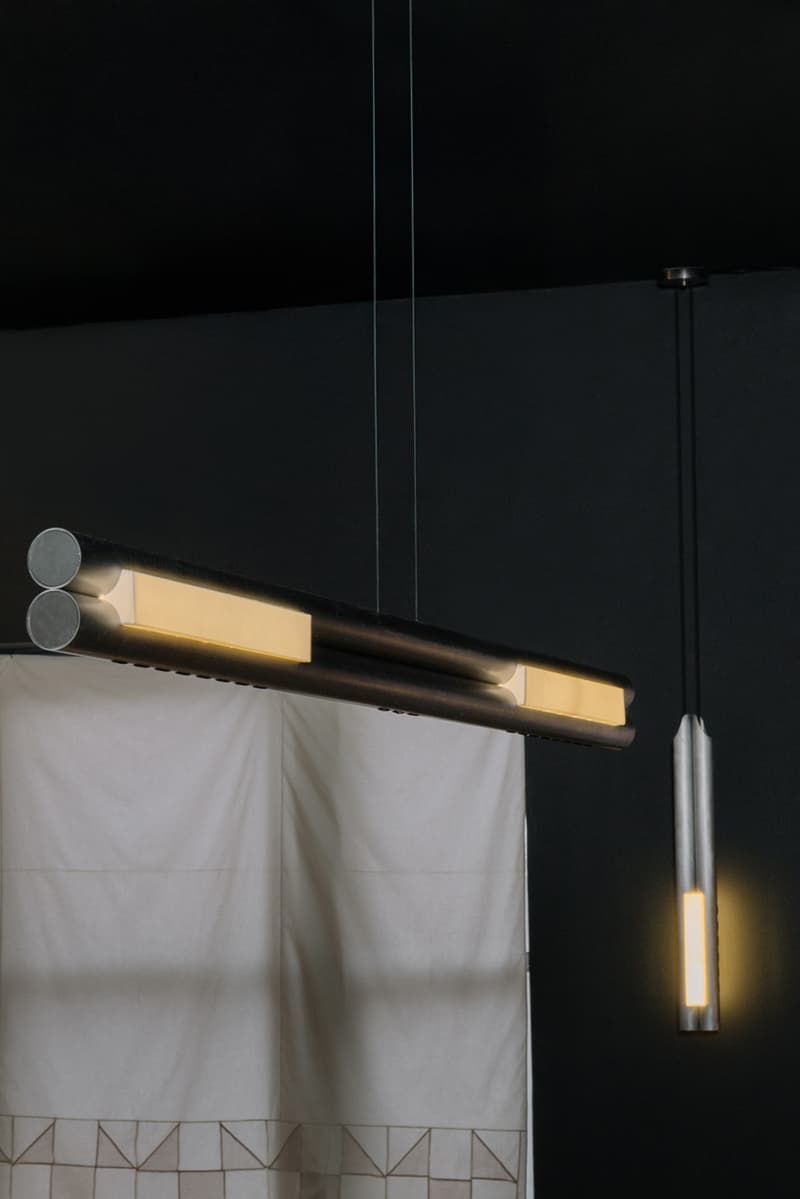 Astraeus Clark Showroom NYC Darning Lighting Collection