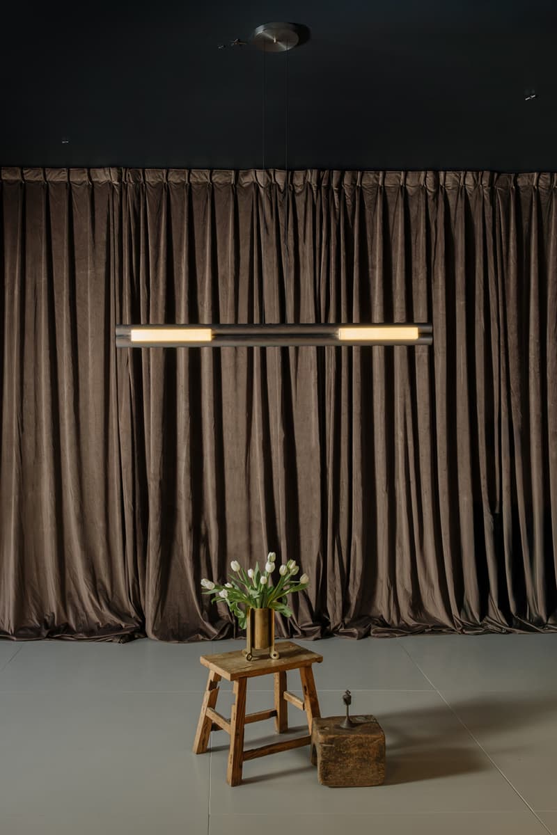 Astraeus Clark Showroom NYC Darning Lighting Collection