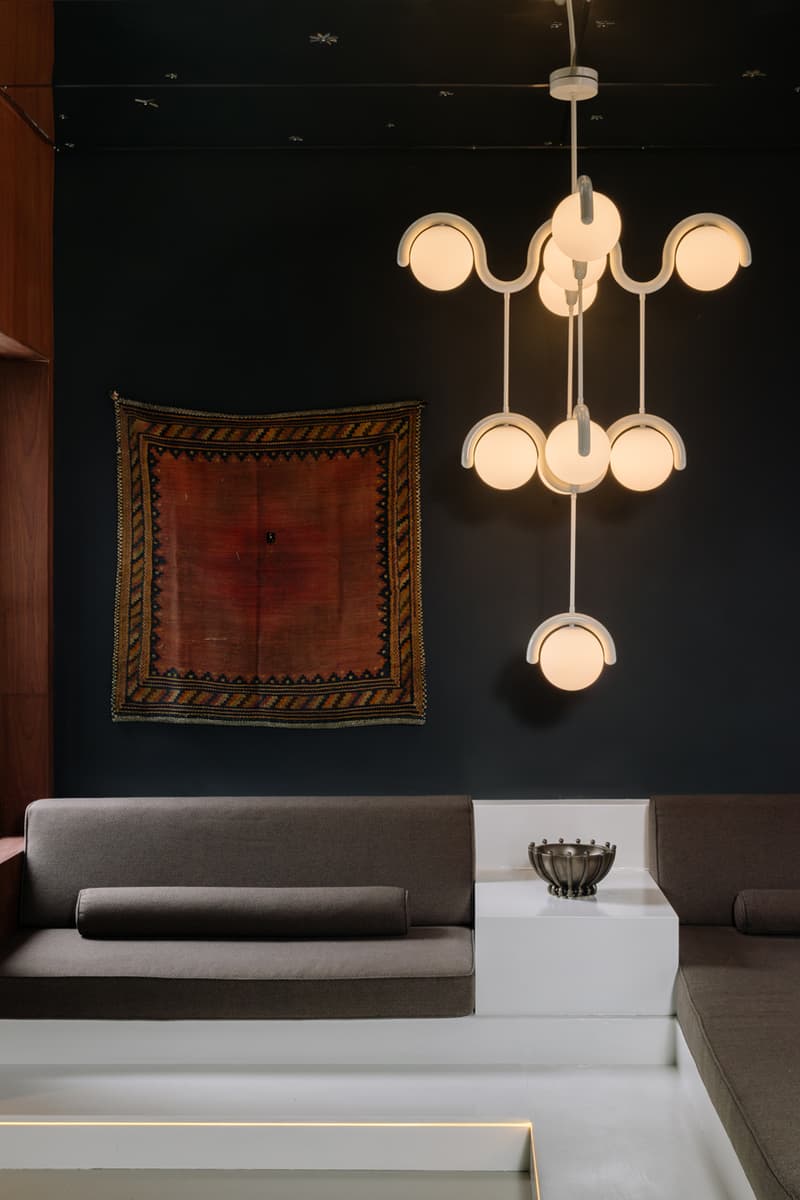 Astraeus Clark Showroom NYC Darning Lighting Collection