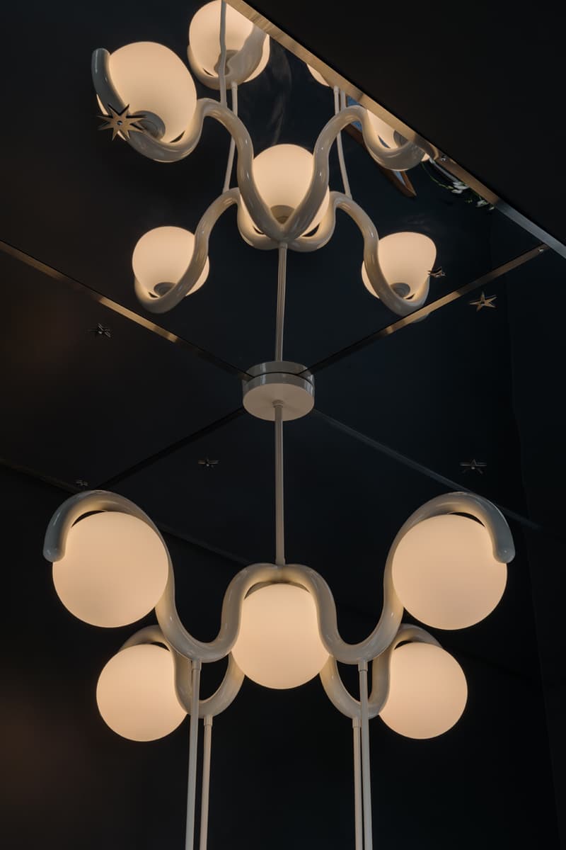 Astraeus Clark Showroom NYC Darning Lighting Collection