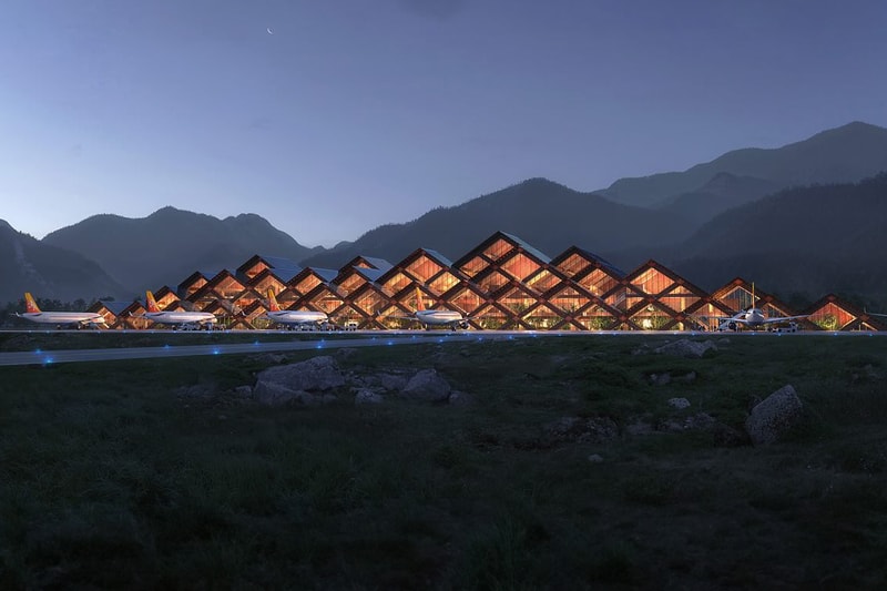Bjarke Ingels Group Gelephu International Airport Mindfulness City Bhutan architecture design Arup Cistri