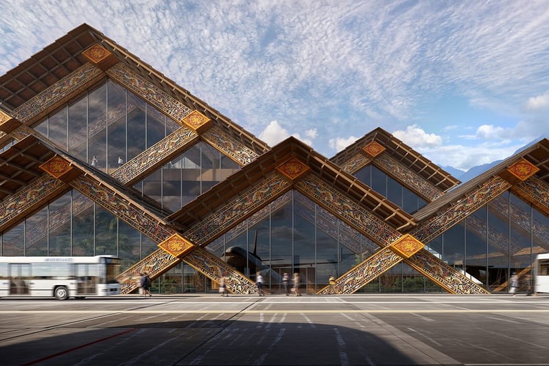 Bjarke Ingels Group Gelephu International Airport Mindfulness City Bhutan architecture design Arup Cistri