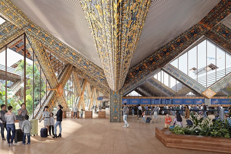 Bjarke Ingels Group Gelephu International Airport Mindfulness City Bhutan architecture design Arup Cistri