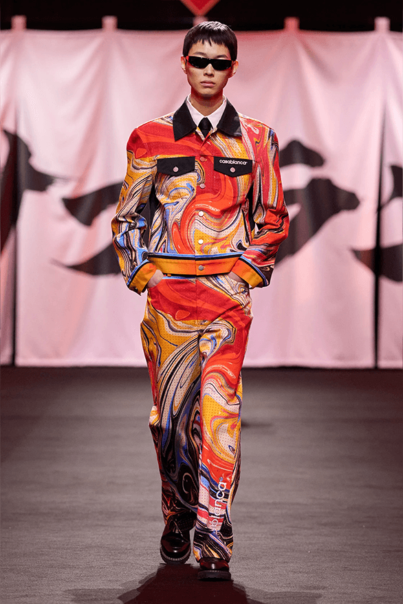 Casablanca Fall Winter 2025 Paris Fashion Week menswear womenswear runway show