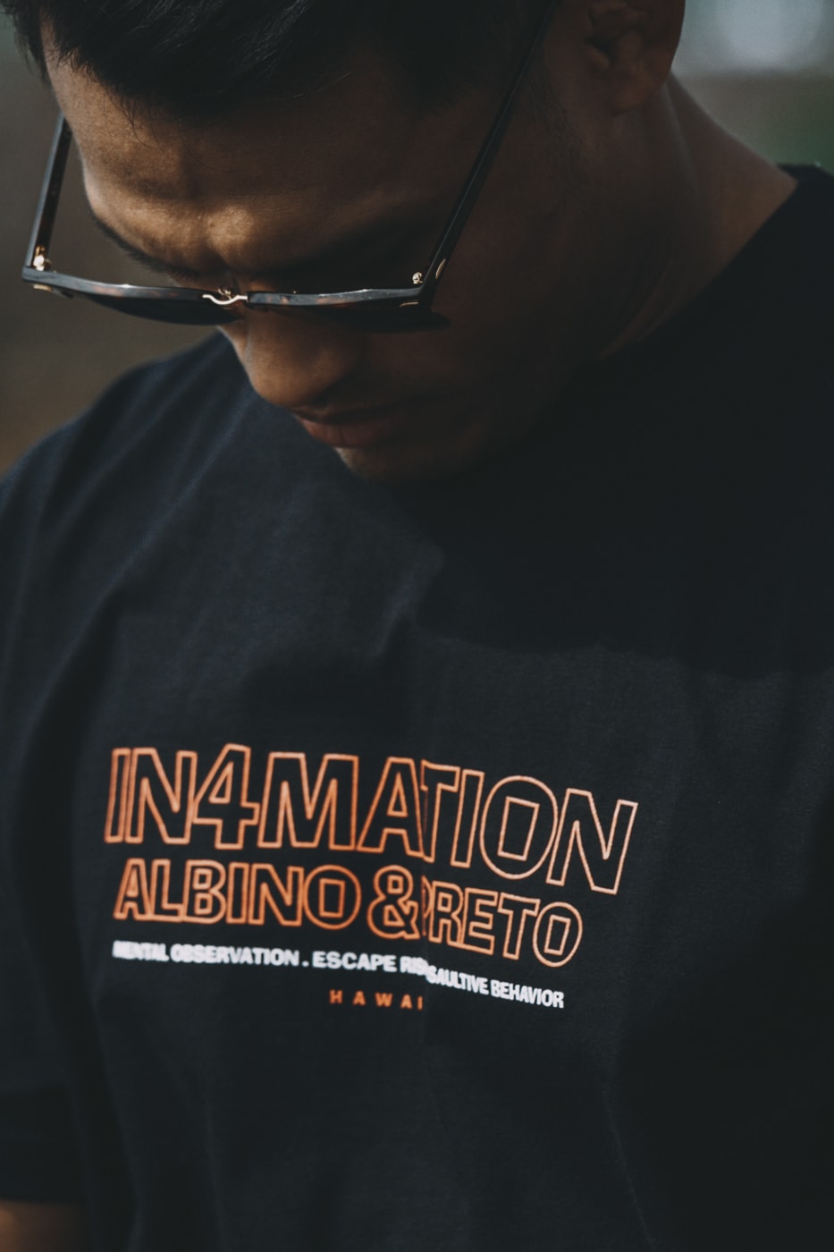 In4mation Albino Preto Hawai i Only T-Shirt Release Info