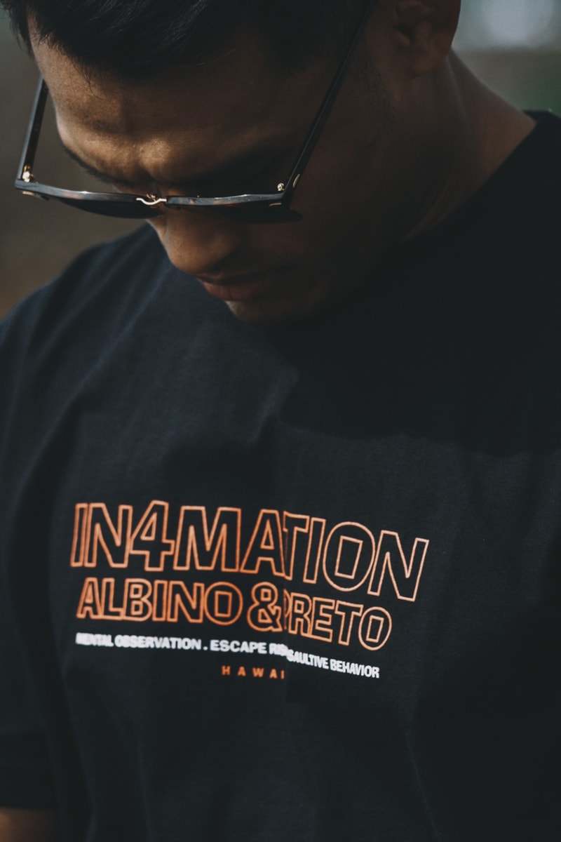 In4mation Albino Preto Hawai i Only T-Shirt Release Info