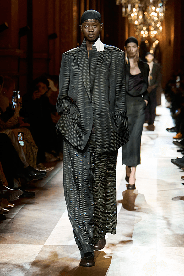 Dries Van Noten Fall Winter 2025 Julian Klausner paris fashion week womenswear runway show debut designer