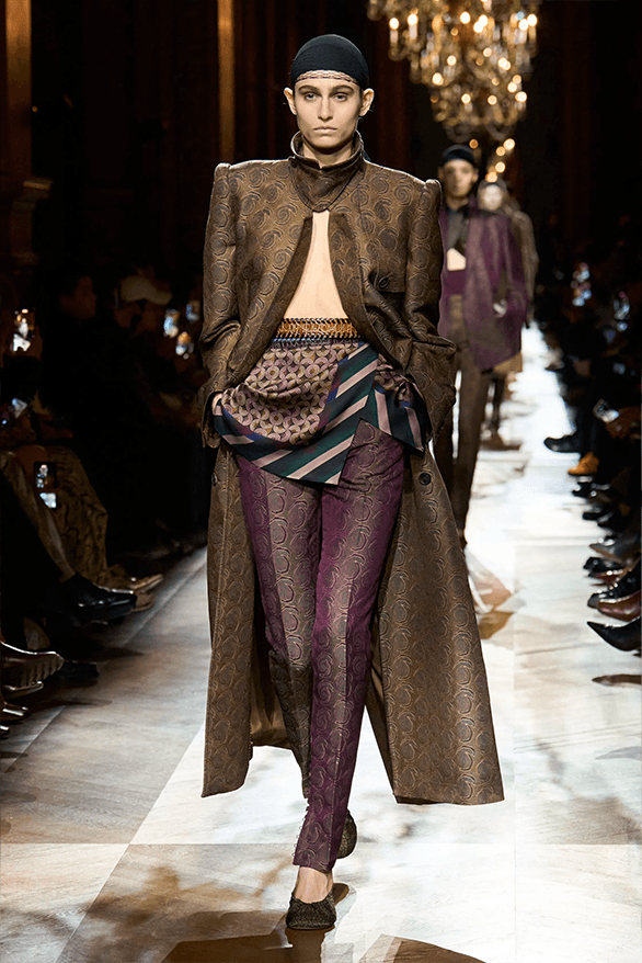Dries Van Noten Fall Winter 2025 Julian Klausner paris fashion week womenswear runway show debut designer