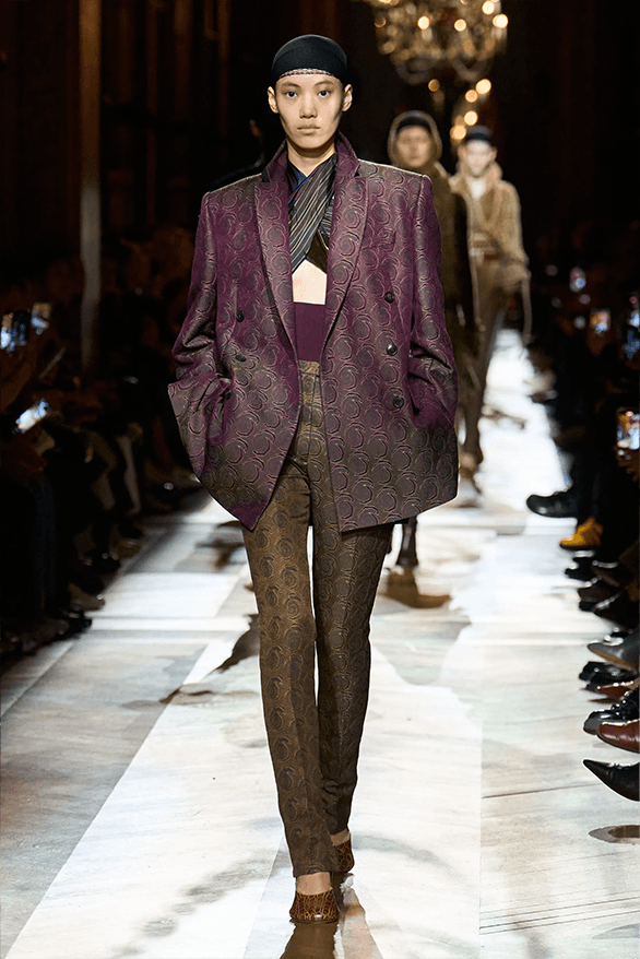 Dries Van Noten Fall Winter 2025 Julian Klausner paris fashion week womenswear runway show debut designer