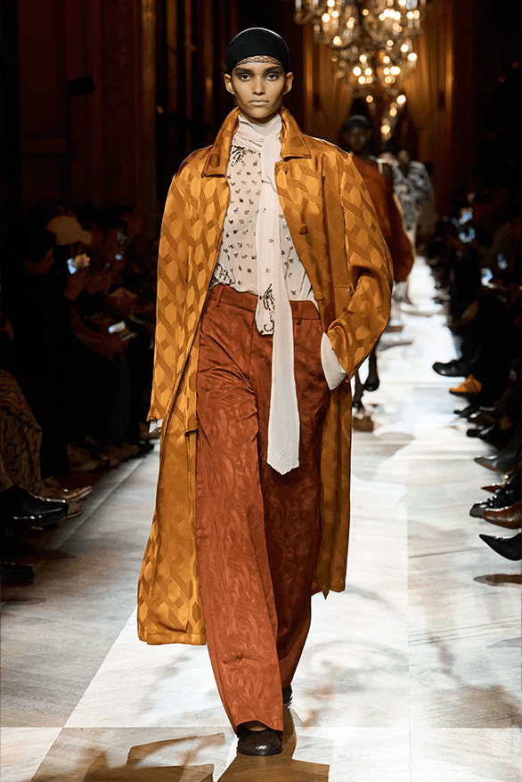Dries Van Noten Fall Winter 2025 Julian Klausner paris fashion week womenswear runway show debut designer