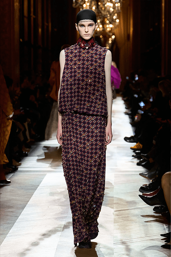 Dries Van Noten Fall Winter 2025 Julian Klausner paris fashion week womenswear runway show debut designer