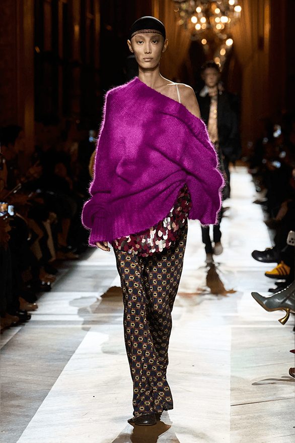 Dries Van Noten Fall Winter 2025 Julian Klausner paris fashion week womenswear runway show debut designer