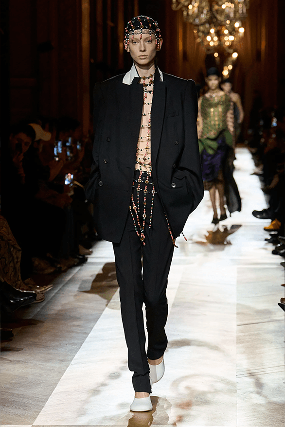 Dries Van Noten Fall Winter 2025 Julian Klausner paris fashion week womenswear runway show debut designer