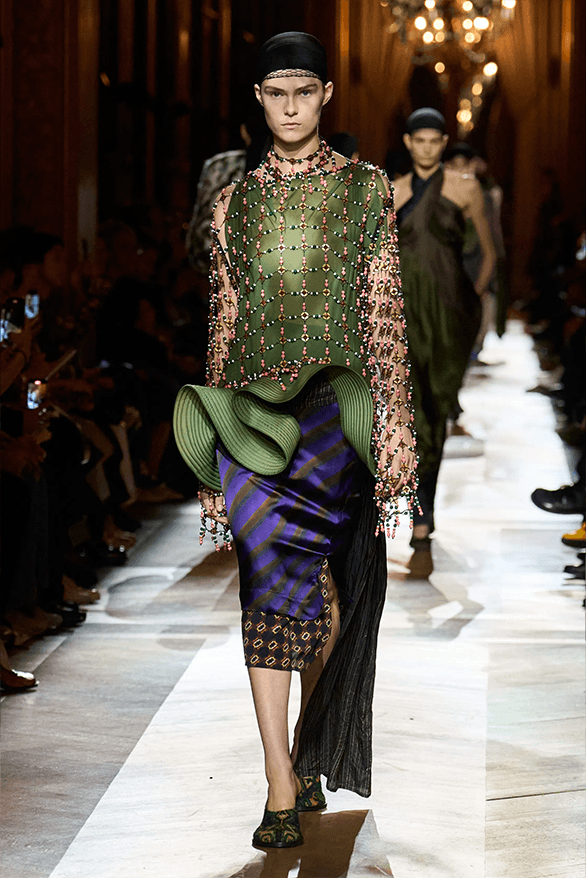 Dries Van Noten Fall Winter 2025 Julian Klausner paris fashion week womenswear runway show debut designer