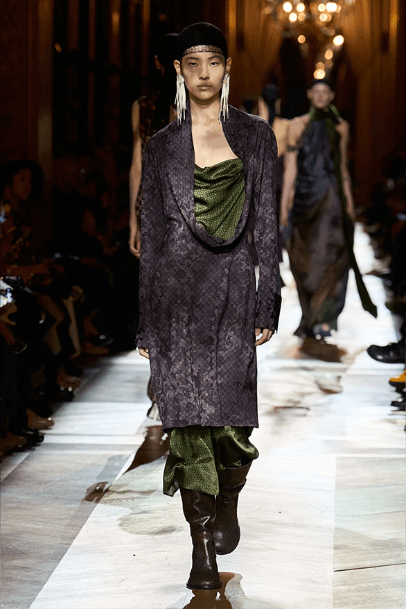 Dries Van Noten Fall Winter 2025 Julian Klausner paris fashion week womenswear runway show debut designer