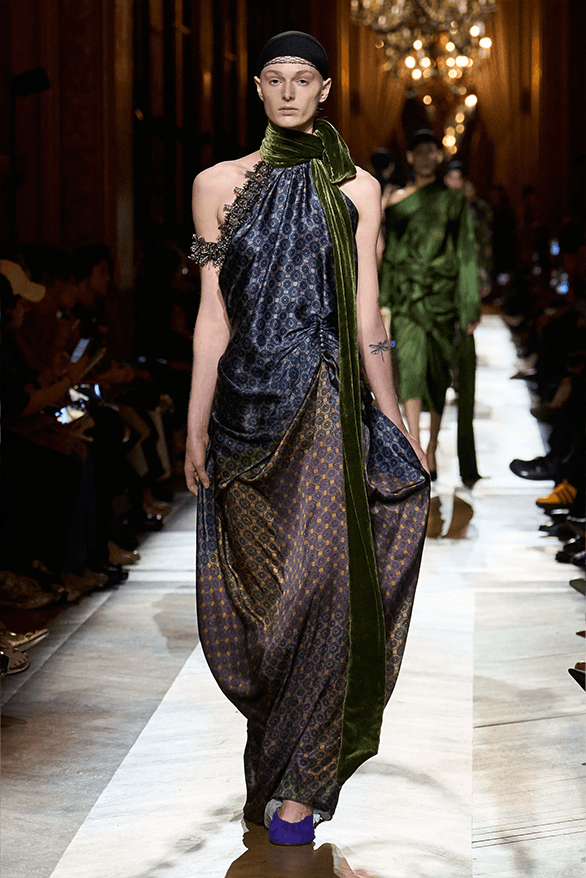 Dries Van Noten Fall Winter 2025 Julian Klausner paris fashion week womenswear runway show debut designer