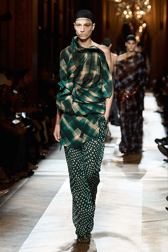 Dries Van Noten Fall Winter 2025 Julian Klausner paris fashion week womenswear runway show debut designer