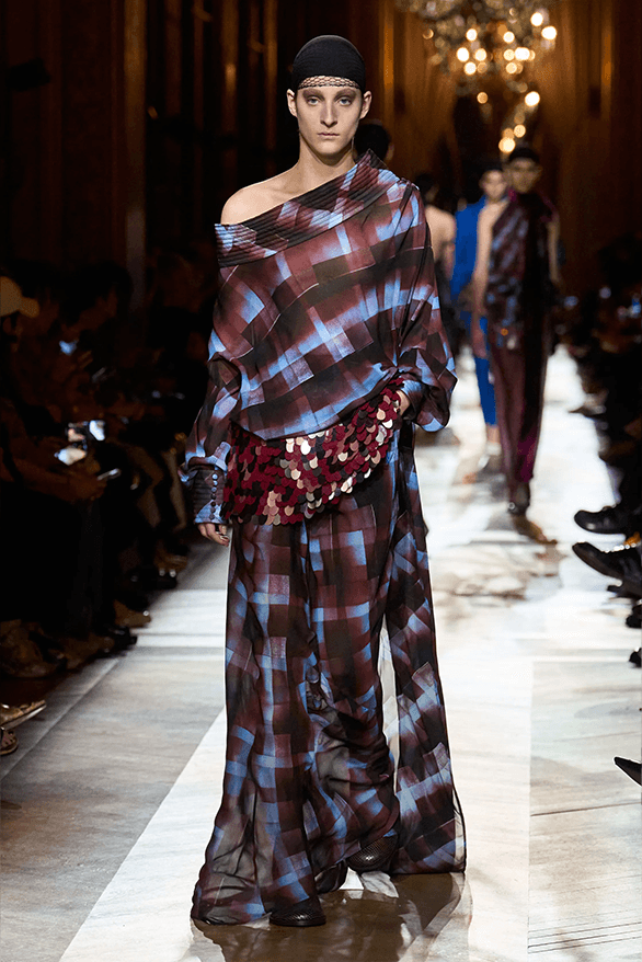 Dries Van Noten Fall Winter 2025 Julian Klausner paris fashion week womenswear runway show debut designer