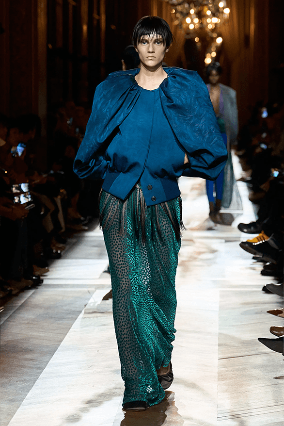 Dries Van Noten Fall Winter 2025 Julian Klausner paris fashion week womenswear runway show debut designer