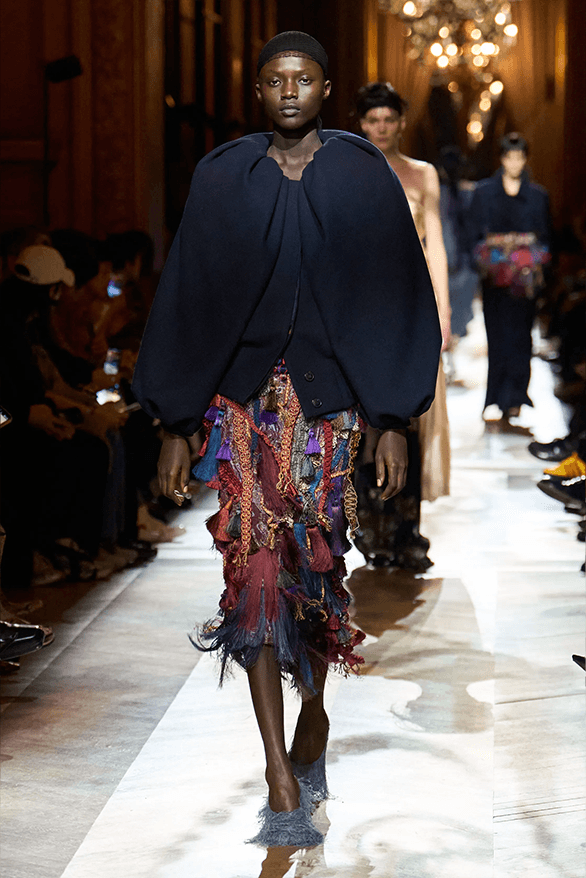 Dries Van Noten Fall Winter 2025 Julian Klausner paris fashion week womenswear runway show debut designer
