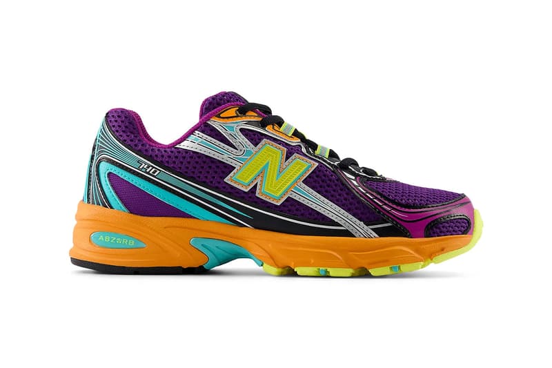 New Balance 740 “Neon Nights” “Concord Grape/Purple Fuchsia-Sun Glow” U740MC2 Release Info