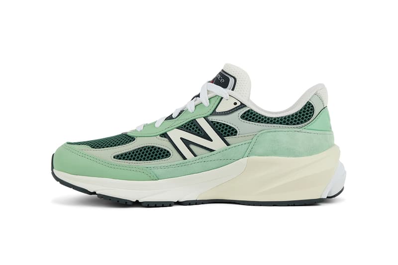 new balance made in usa teddy santis 990v6 natural mint avocado official release date info photos price store list buying guide