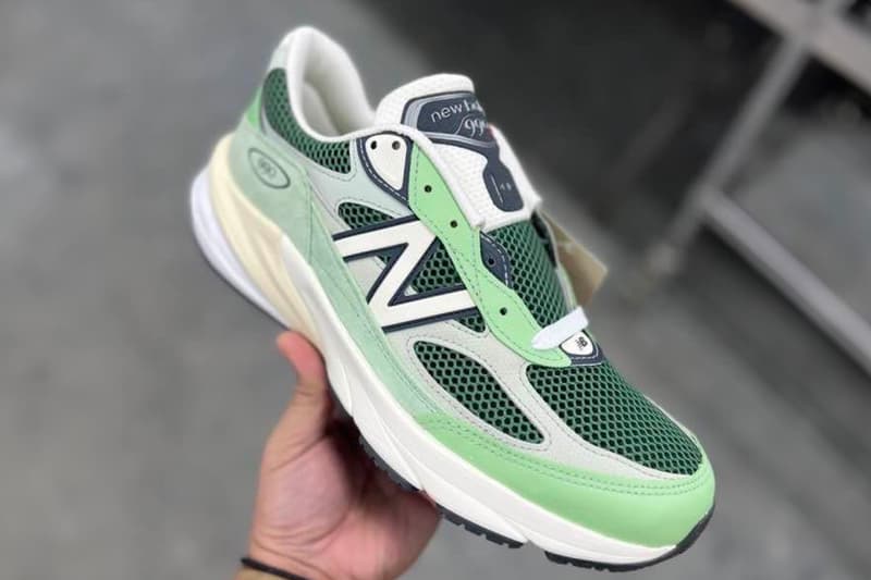 new balance made in usa teddy santis 990v6 natural mint avocado official release date info photos price store list buying guide 