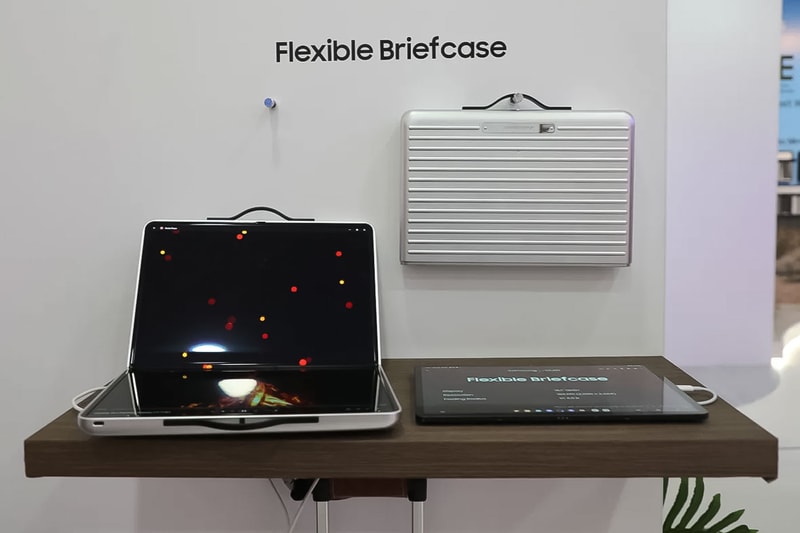 Samsung Flexible OLED Concepts Flexible Cabinbag Polygon Foldable Flex Gaming console OLED Tile Release Info 