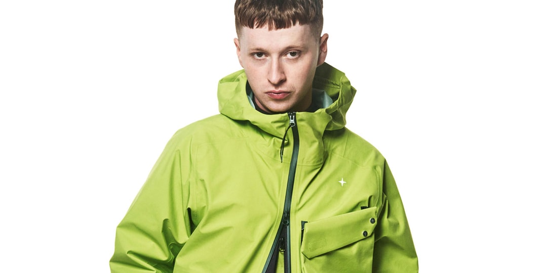 Stone Island Stellina's New Star? This Lime 3L GORE-TEX Coat