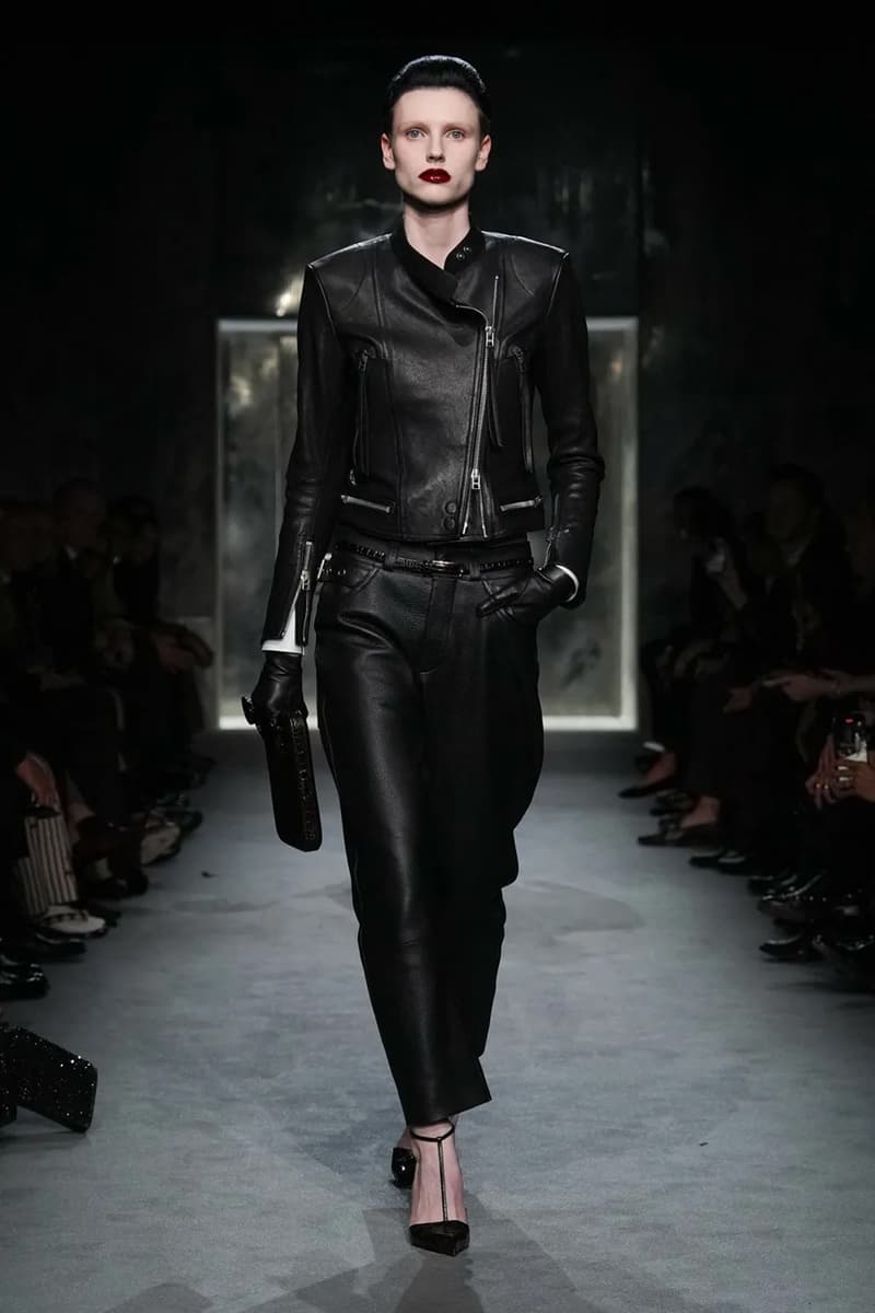 Haider Ackermann tom ford debut runway collection