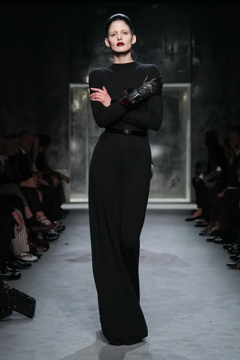 Haider Ackermann tom ford debut runway collection