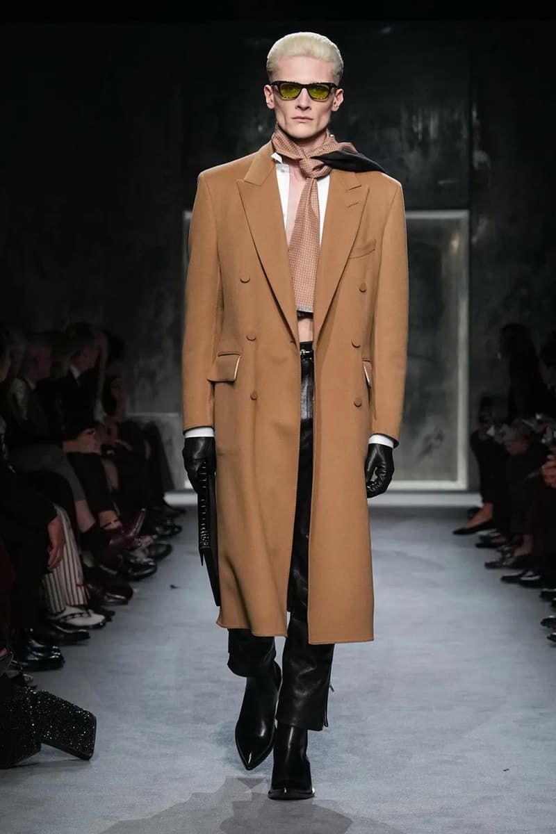 Haider Ackermann tom ford debut runway collection