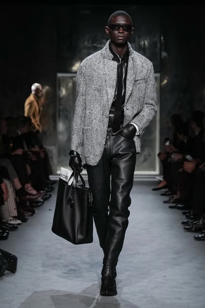 Haider Ackermann tom ford debut runway collection