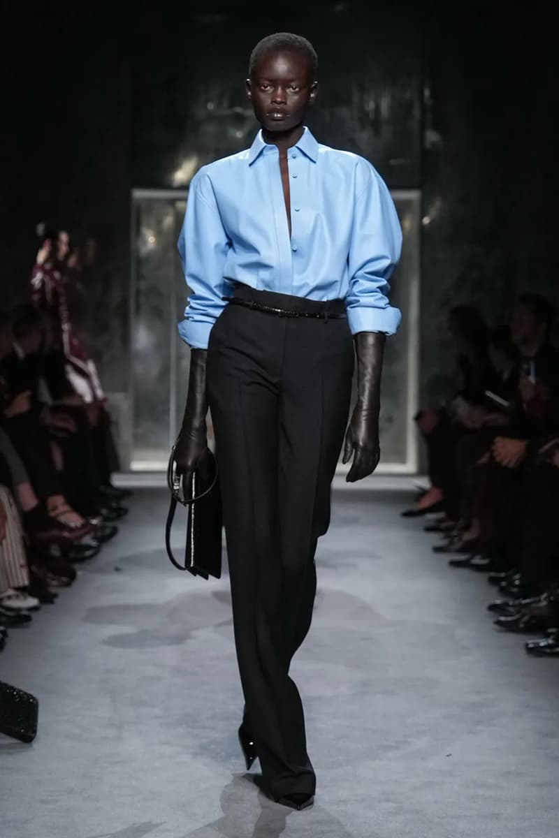 Haider Ackermann tom ford debut runway collection