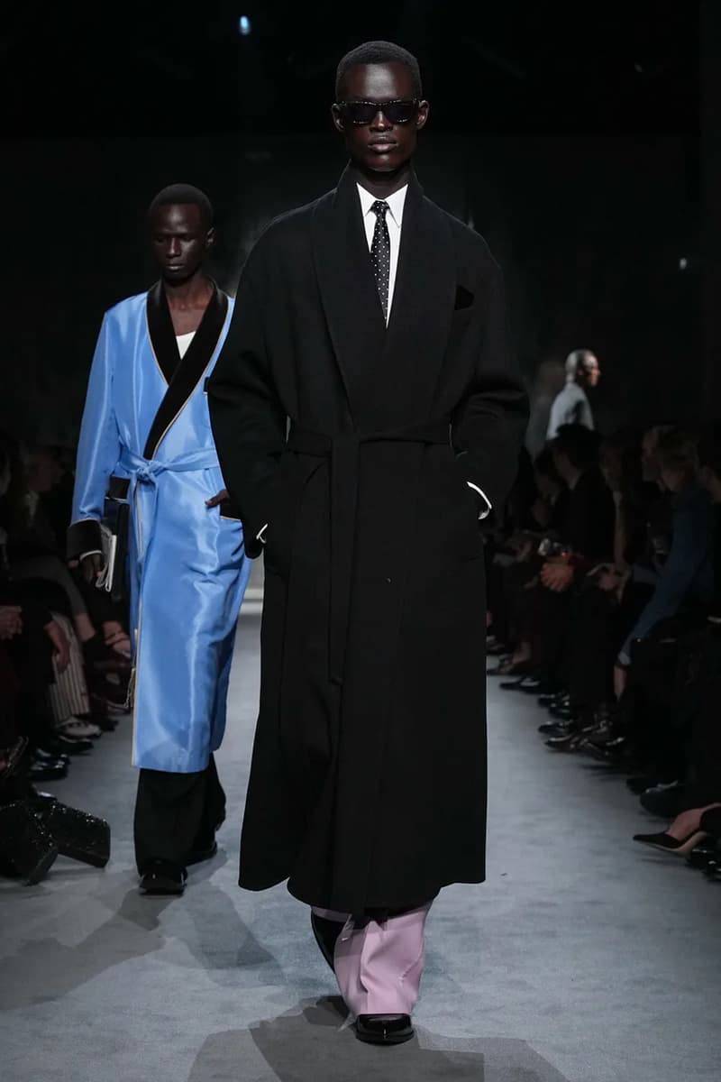 Haider Ackermann tom ford debut runway collection