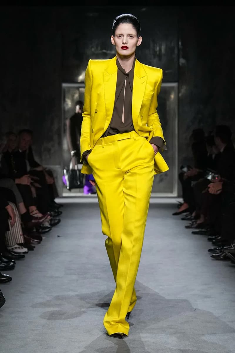 Haider Ackermann tom ford debut runway collection