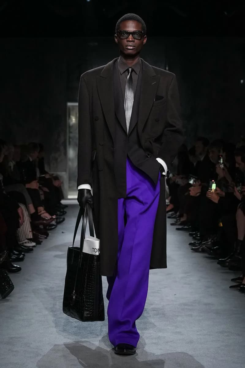 Haider Ackermann tom ford debut runway collection