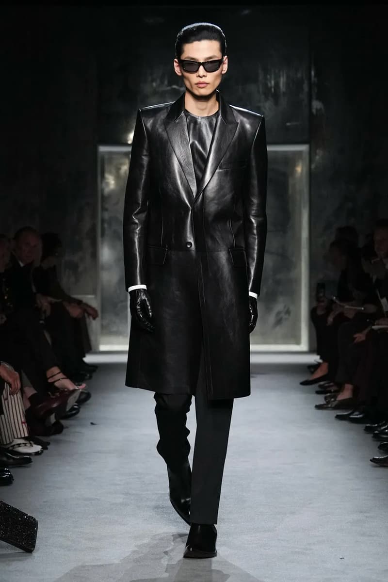 Haider Ackermann tom ford debut runway collection