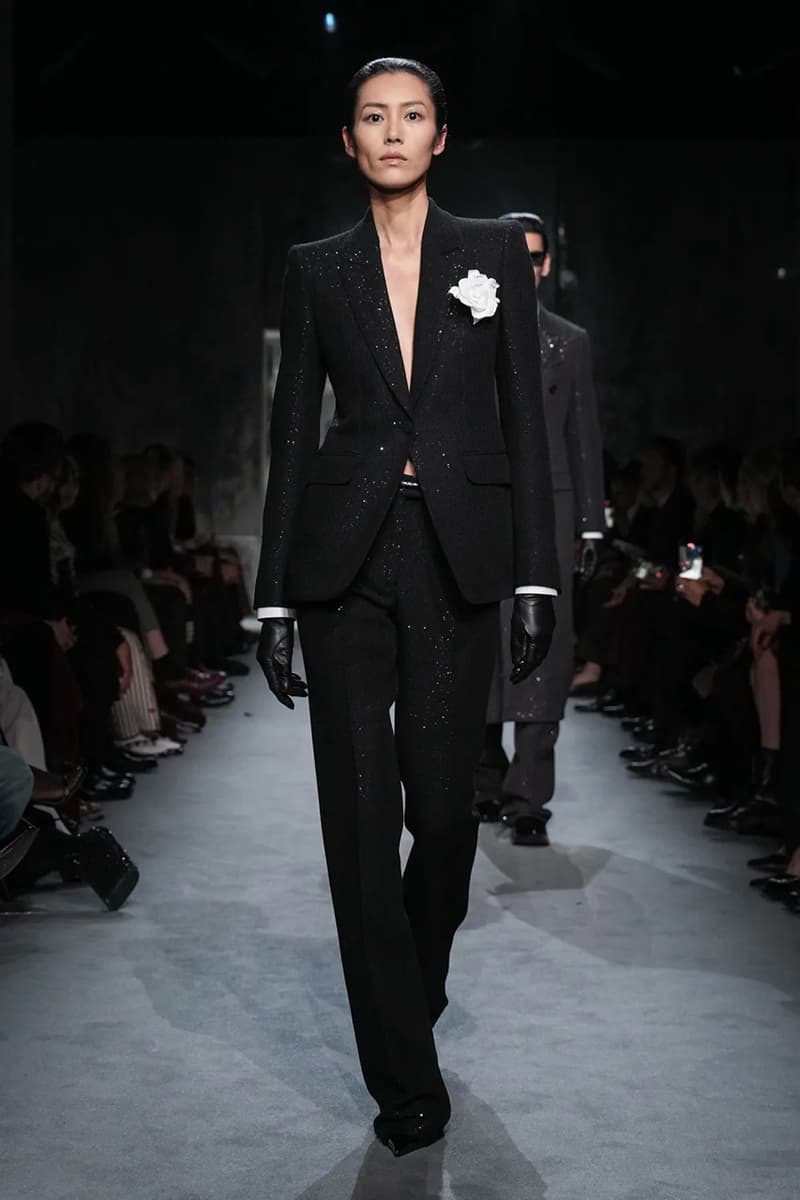 Haider Ackermann tom ford debut runway collection