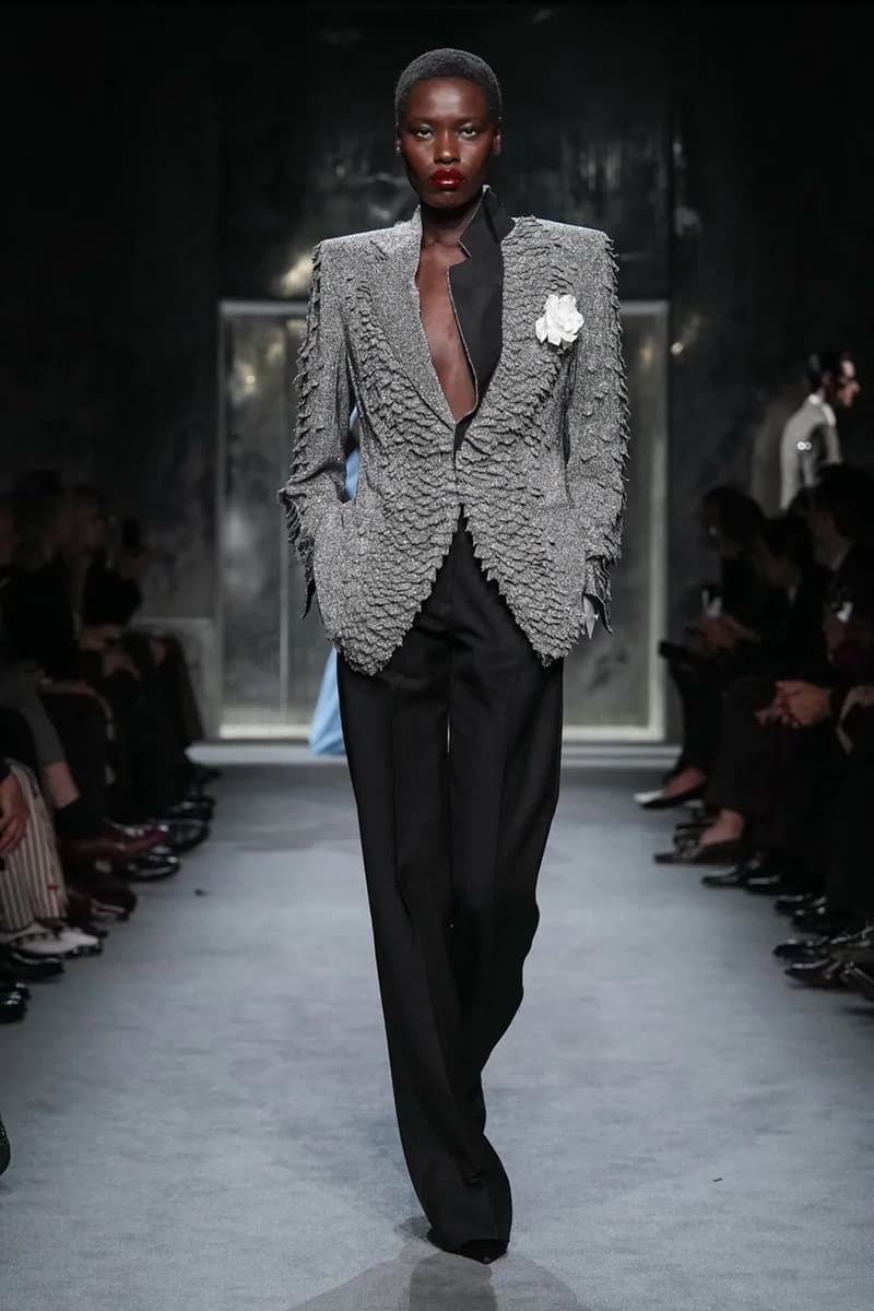 Haider Ackermann tom ford debut runway collection